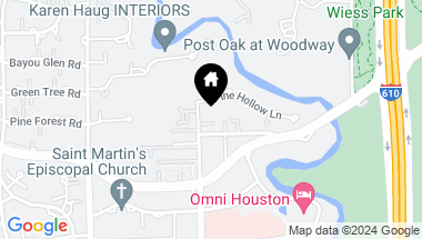 Map of 11 Pinewold Court, Houston TX, 77056