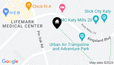 Map of 24602 Mount Auburn Drive, Katy TX, 77494