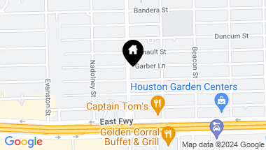 Map of 1137 Freeport Street, Houston TX, 77015