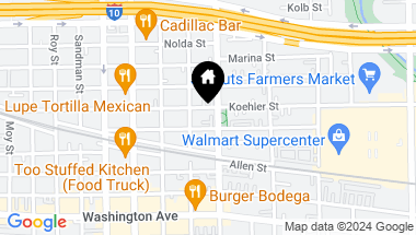 Map of 4514 Eli Street, Houston TX, 77007