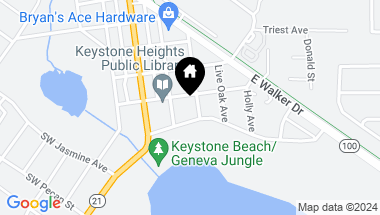 Map of 540 SE CYPRESS Avenue, Keystone Heights FL, 32656