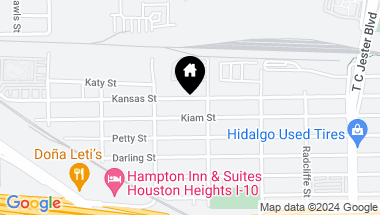 Map of 5717 Kansas Street, Houston TX, 77007