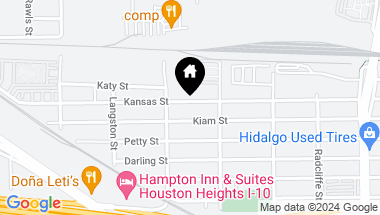 Map of 5729 Kansas Street, Houston TX, 77007