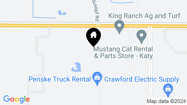 Map of 563 Stonegate Drive, Katy TX, 77494