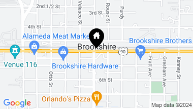 Map of 3078 Arrowwood Drive, Brookshire TX, 77423