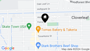 Map of 530 Frankie Street # 1, Houston TX, 77015