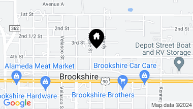 Map of 3718 4th Street, Brookshire TX, 77423