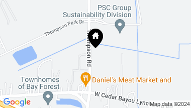 Map of 6210 Thompson Road, Baytown TX, 77521