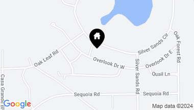 Map of 5760 OVERLOOK Drive W, Keystone Heights FL, 32656