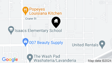 Map of 3827 Easy Street A B, Houston TX, 77026