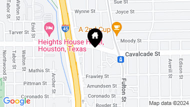 Map of 4712 Fisk Street, Houston TX, 77009