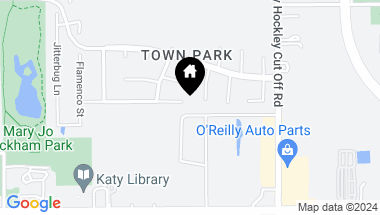 Map of 5333 Princeton Drive, Katy TX, 77493