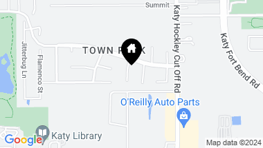 Map of 2110 Clemson Road, Katy TX, 77493