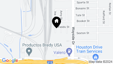 Map of 5212 Ina Street, Houston TX, 77028