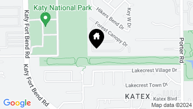 Map of 24659 Lakecrest Pine Trail, Katy TX, 77493
