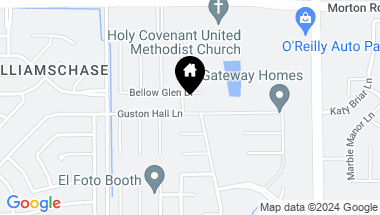 Map of 22230 Guston Hall Lane, Katy TX, 77449
