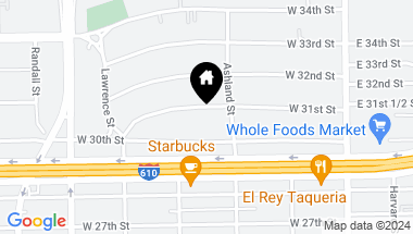 Map of 415 W 31st Street, Houston TX, 77018