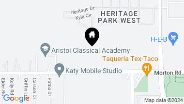 Map of 00 Morton Road, Katy TX, 77493