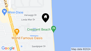 Map of 4 OCEAN TRACE Road, 102, St Augustine FL, 32080