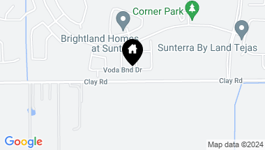 Map of 3312 Voda Bend Drive, Katy TX, 77493
