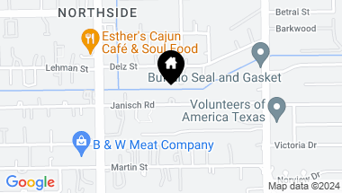 Map of 528 Janisch Road, Houston TX, 77018