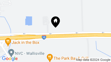 Map of Wallisville 50 Acres I-10, Wallisville TX, 77597