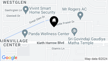 Map of 5014 Forthbridge Drive, Houston TX, 77084