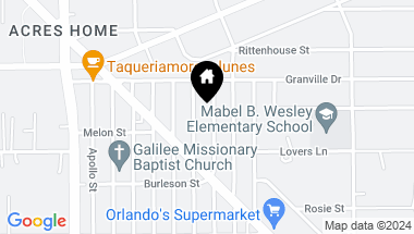 Map of 0000 Cohn Street, Houston TX, 77091