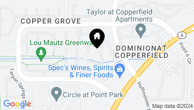 Map of 9227 Baber Run Circle, Houston TX, 77095