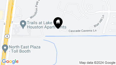 Map of 13502 Cascade Caverns Court, Houston TX, 77044