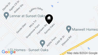 Map of 197 Surrey Oaks, San Marcos TX, 78666