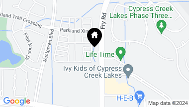 Map of 15818 Dedication Drive, Cypress TX, 77433