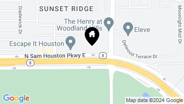 Map of 11515 N Sam Houston Parkway E, Humble TX, 77396