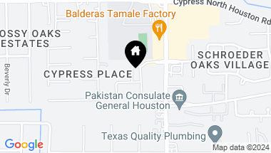 Map of 12006 Grace Hall Drive, Houston TX, 77065