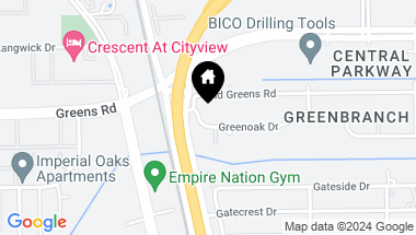 Map of 1235 Greenoak Drive, Houston TX, 77032