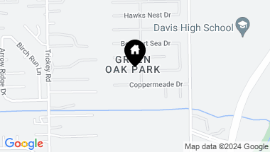 Map of 1307 Chalk Rock Drive, Houston TX, 77067
