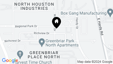 Map of 903 Richview Drive, Houston TX, 77060