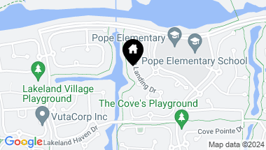 Map of 12507 Cove Landing Drive, Cypress TX, 77433
