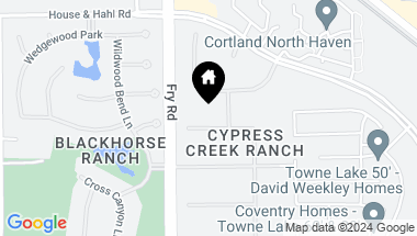 Map of 26210 Crosswood Trails Lane, Cypress TX, 77433