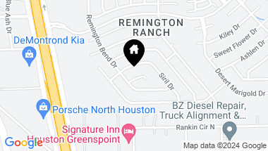 Map of 315 Remington Bend Court, Houston TX, 77073