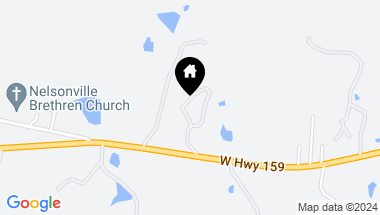 Map of 9760 Highway 159, Bellville TX, 77418