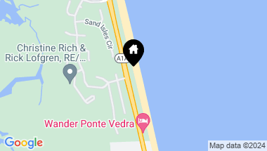 Map of 3089 S PONTE VEDRA Boulevard, Ponte Vedra Beach FL, 32082