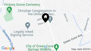 Map of 0 S OAKRIDGE Avenue, Green Cove Springs FL, 32043