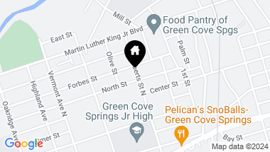 Map of 1122 NORTH Street, Green Cove Springs FL, 32043