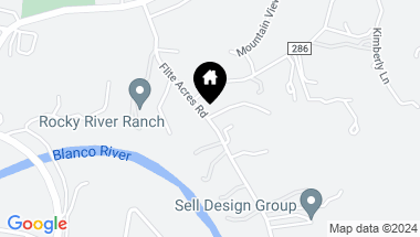 Map of 405 Flite Acres RD, Wimberley TX, 78676