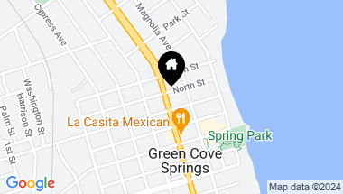 Map of 208 ORANGE Avenue, Green Cove Springs FL, 32043
