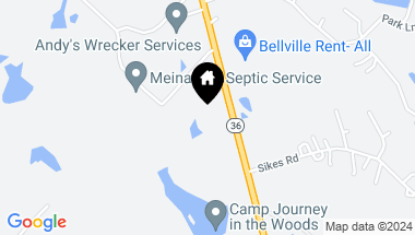 Map of 5485 Highway 36, Bellville TX, 77418