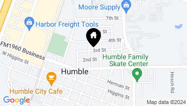 Map of 508 3rd Street, Humble TX, 77338