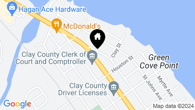 Map of 914 N ORANGE Avenue, Green Cove Springs FL, 32043