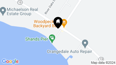 Map of 9915 SHANDS PIER Road, St Johns FL, 32259